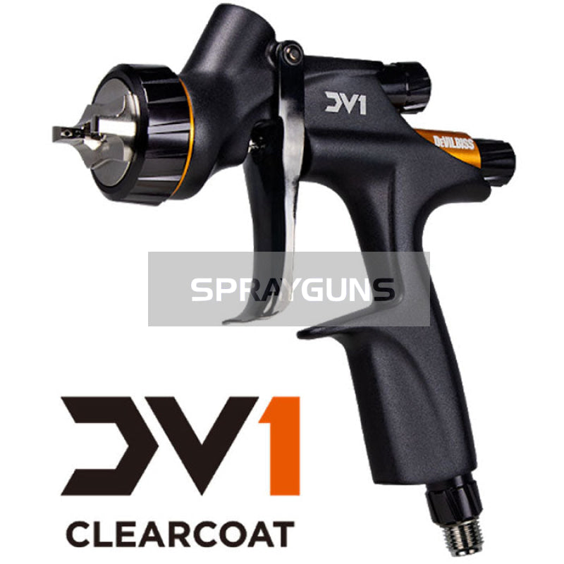 Devilbiss Dv1 Hvlp Clear Spray Gun - Non Digital