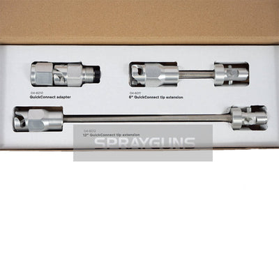 Qtech Quickconnect Spray Tip Extension - Starter Pack