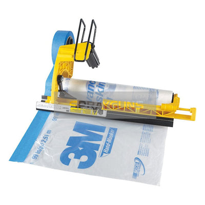 3M M3000-Pak Hand Masker Pre-Assembled Masking Film And Tape Kit
