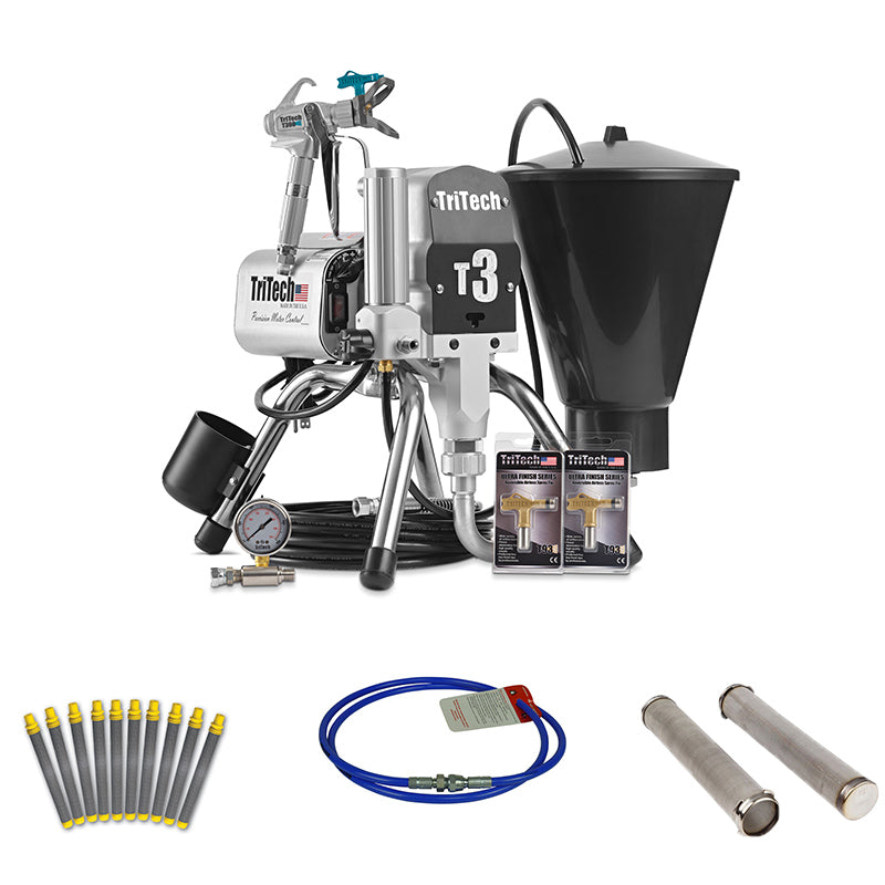 TriTech Industries T3 Airless Sprayer Fine Finish - Paint Tech Kitchen Pack