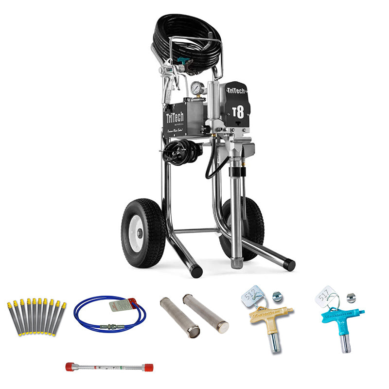 TriTech Industries T8 Airless Sprayer - Pro Decorator Pack