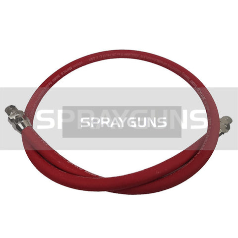 Devilbiss 1.2 Metre Length Air Hose With 1/4 Female Connections Itw-H-7501Ha-1.2