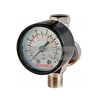 Devilbiss Hav-501-B Air Pressure Regulator Gauge