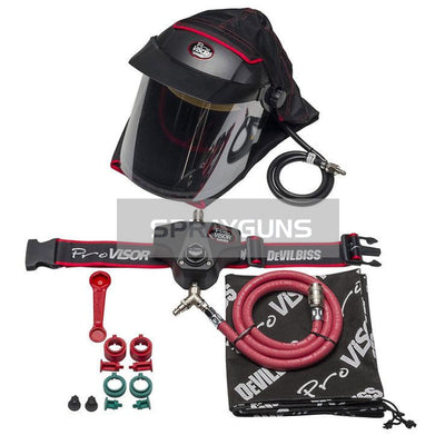 Devilbiss Prov-650 Air Fed Visor Complete With Waist Belt