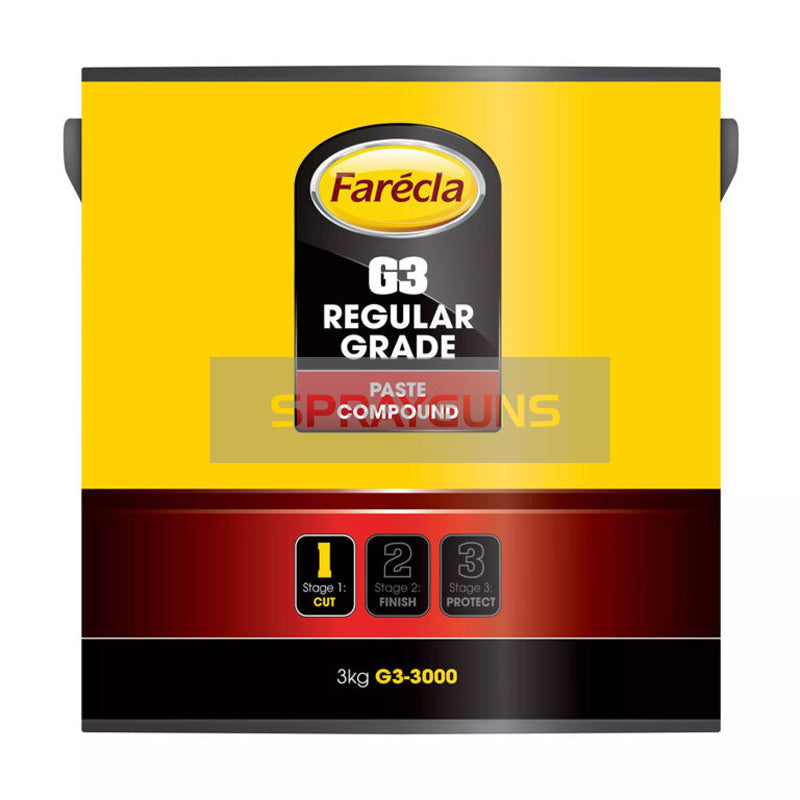 Farecla G3 Regular Grade Paste Compound 3kg