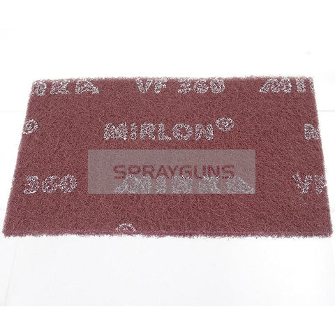 Mikra Mirlon Scotch Sanding Pads Red 360G