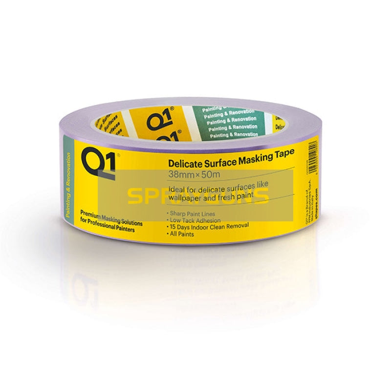 Q1 Delicate Surface Masking Tape 3570 - Single Roll 38Mm / 1.5 1