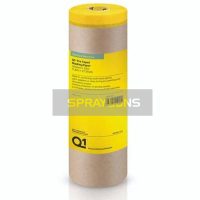 Q1 Q Tapes Pre Taped Masking Paper Roll