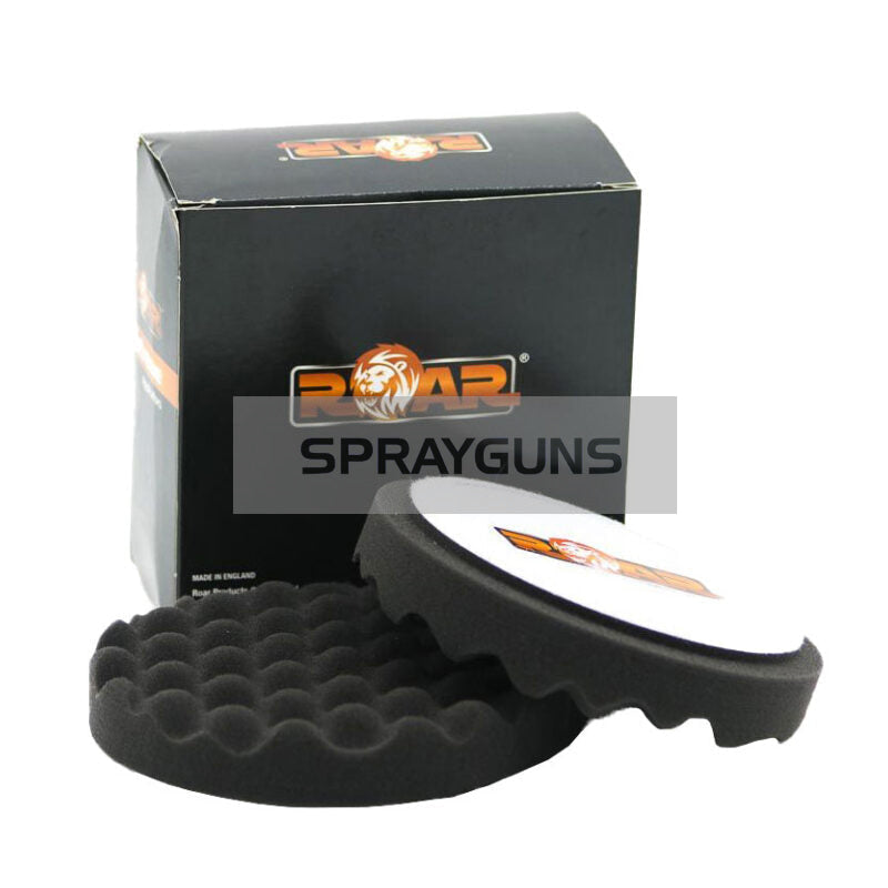 Roar 620 Extreme Polishing Foam Black 150mm Pads - 2 Pack 620PF